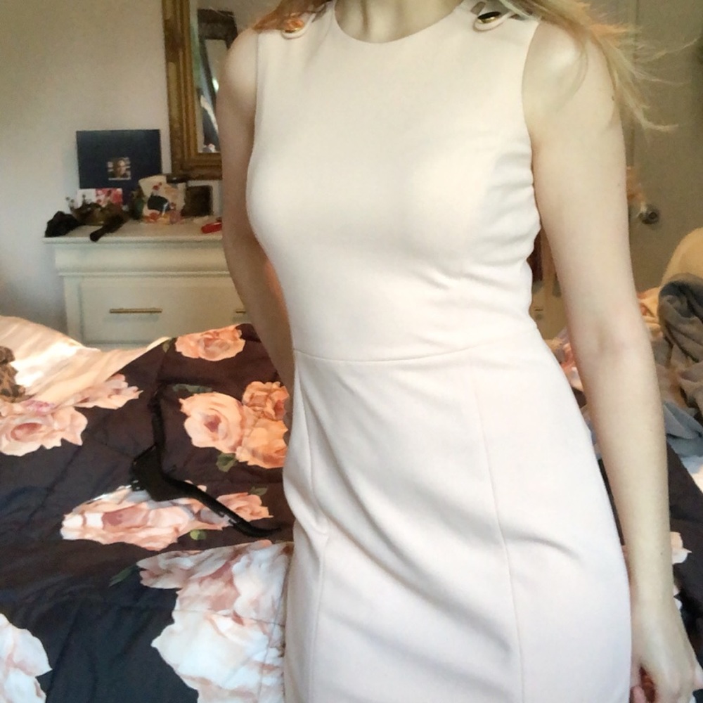 Calvin Klein pink dress
